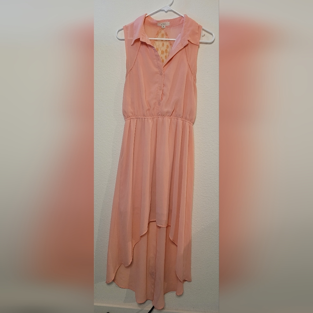 Iris Los Angeles semi sheer cocktail dress XL